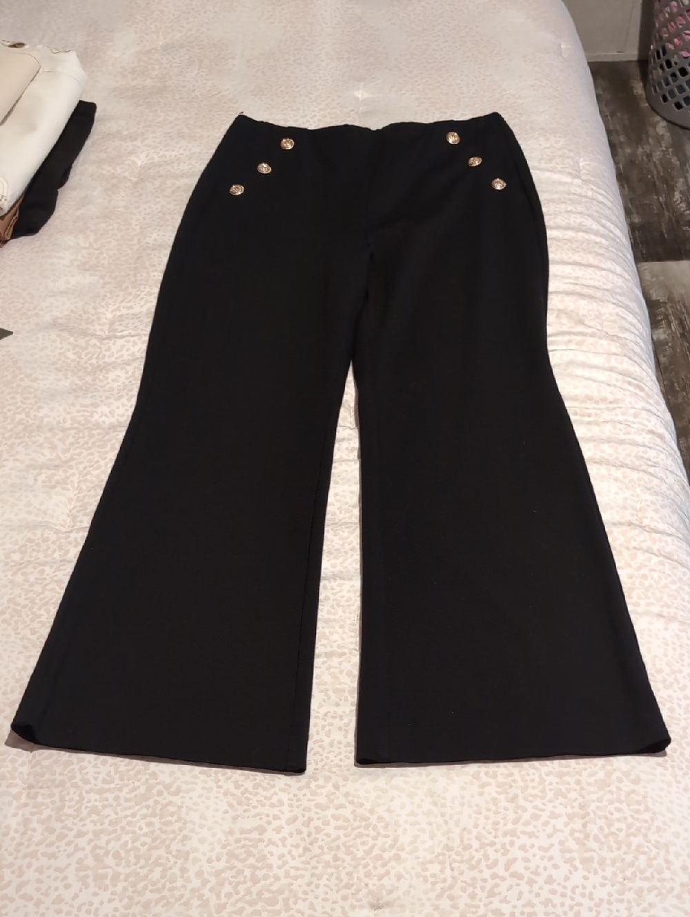 Chico's Juliet Wide Leg Pants, 2/12R